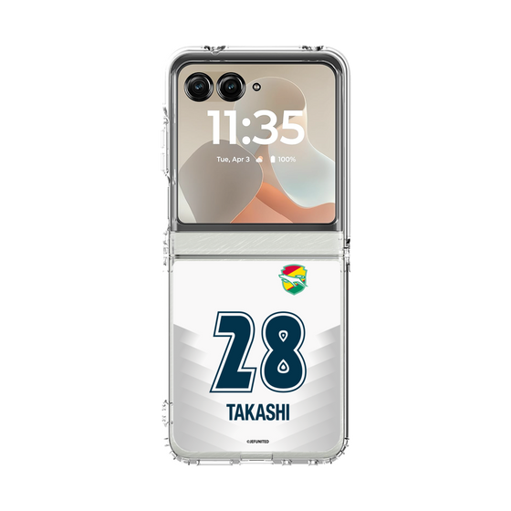 クリアケース［ ジェフユナイテッド市原・千葉 - FP2nd #28 TAKASHI ］