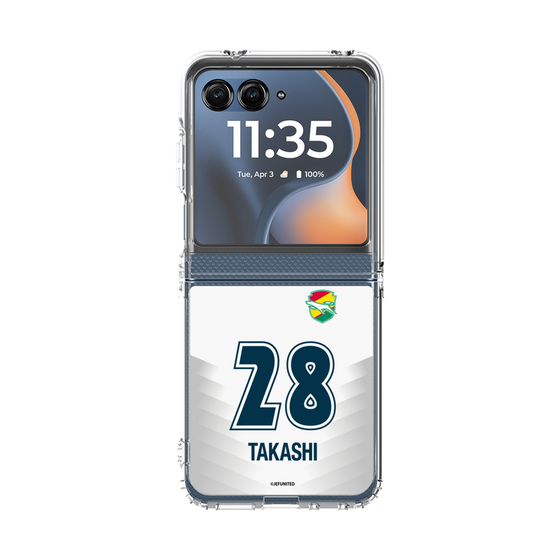 クリアケース［ ジェフユナイテッド市原・千葉 - FP2nd #28 TAKASHI ］