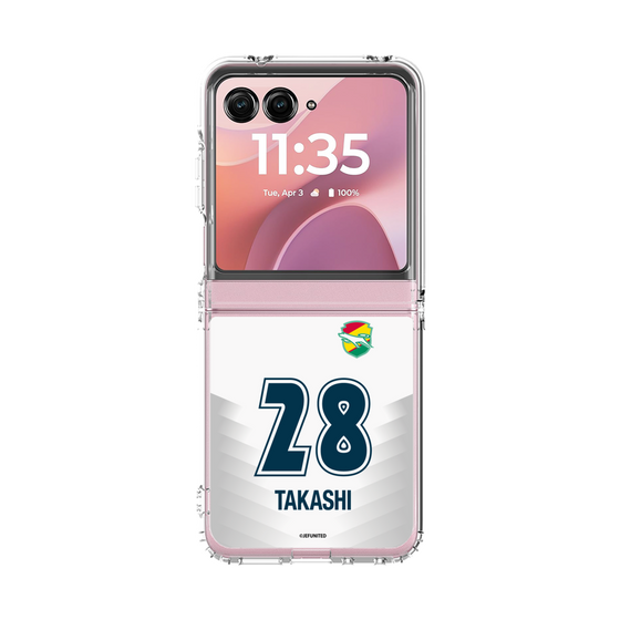 クリアケース［ ジェフユナイテッド市原・千葉 - FP2nd #28 TAKASHI ］