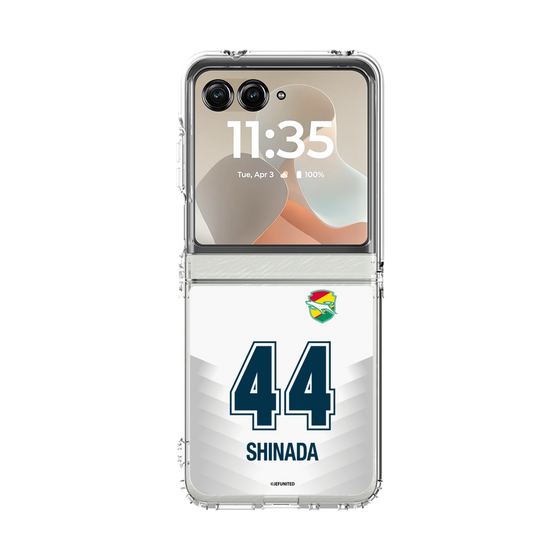 クリアケース［ ジェフユナイテッド市原・千葉 - FP2nd #44 SHINADA ］