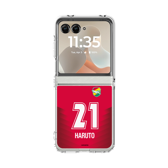 クリアケース［ ジェフユナイテッド市原・千葉 - GK1 #21 HARUTO ］
