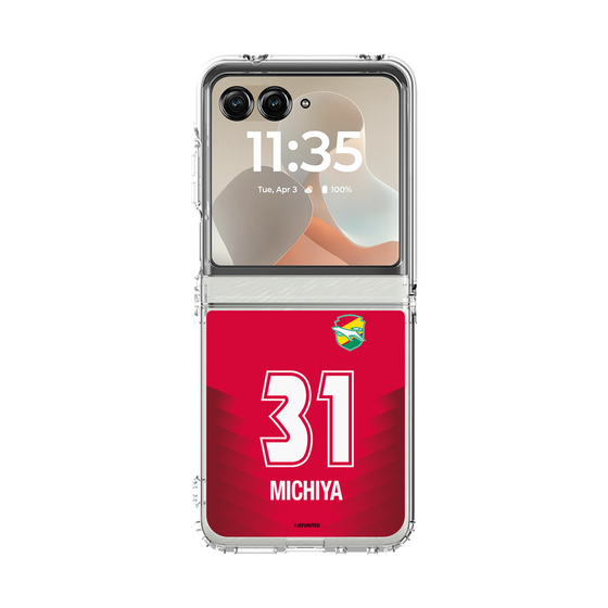 クリアケース［ ジェフユナイテッド市原・千葉 - GK1 #31 MICHIYA ］