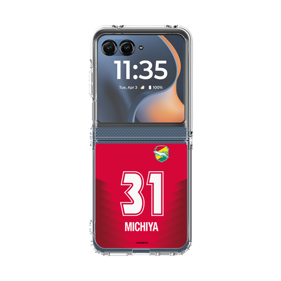 クリアケース［ ジェフユナイテッド市原・千葉 - GK1 #31 MICHIYA ］