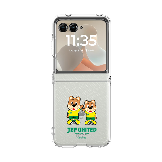 クリアケース［ ジェフユナイテッド市原・千葉 - ジェフィとユニティ1 ］