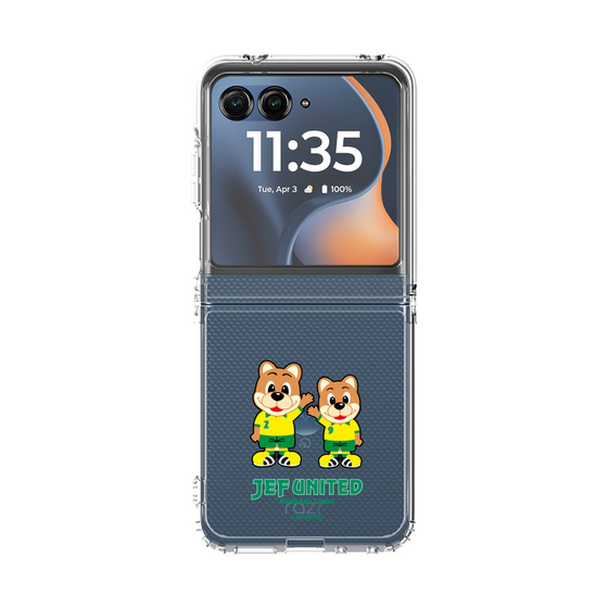 クリアケース［ ジェフユナイテッド市原・千葉 - ジェフィとユニティ1 ］