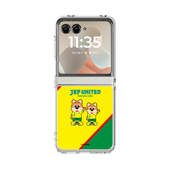 クリアケース［ ジェフユナイテッド市原・千葉 - ジェフィとユニティ2 ］