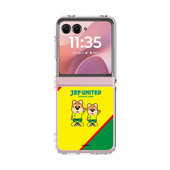 クリアケース［ ジェフユナイテッド市原・千葉 - ジェフィとユニティ2 ］
