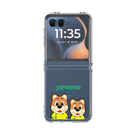 クリアケース［ ジェフユナイテッド市原・千葉 - ジェフィとユニティ3 ］