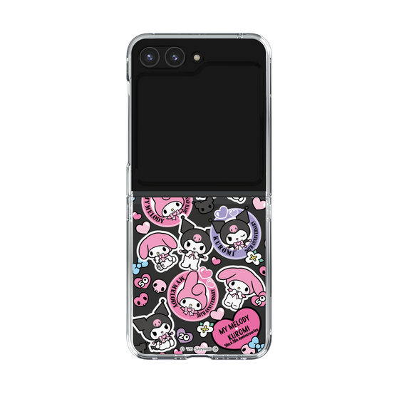 クリアケース［ マイメロディ50周年・クロミ20周年 - ステッカー ］