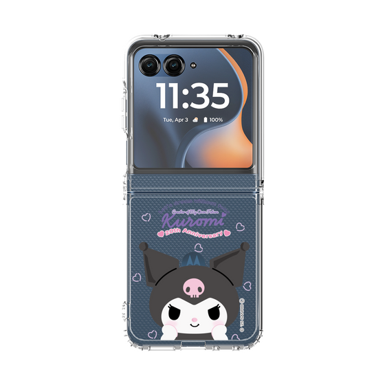 クリアケース［ マイメロディ50周年・クロミ20周年 - クロミ - フェイス ］