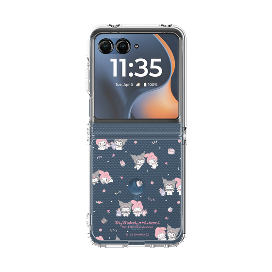 クリアケース［ マイメロディ50周年・クロミ20周年 - エンジェル ］