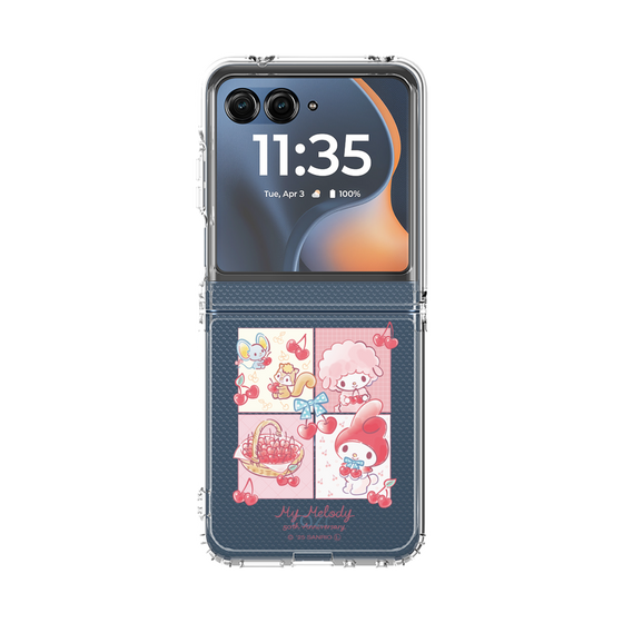 クリアケース［ マイメロディ50周年・クロミ20周年 - マイメロディ - マイスウィートメモリーズ ］