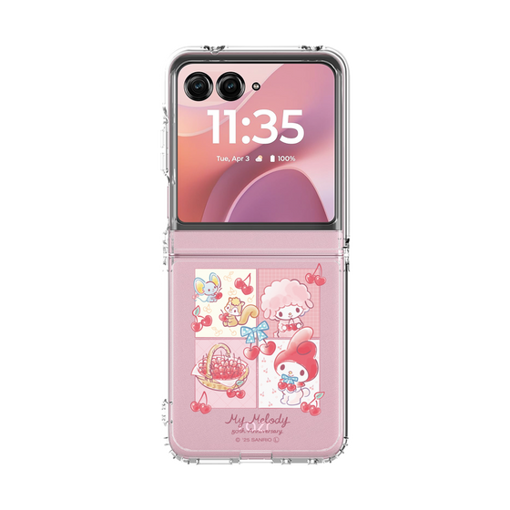クリアケース［ マイメロディ50周年・クロミ20周年 - マイメロディ - マイスウィートメモリーズ ］