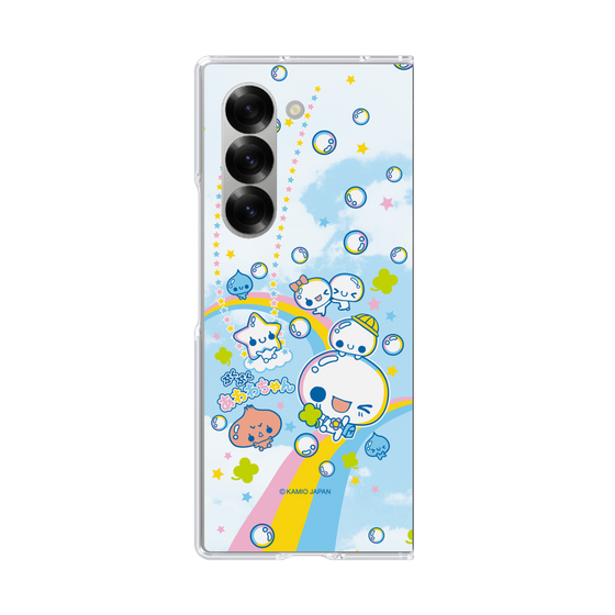 クリアケース［ ぷくぷくあわわちゃん - レインボー ］