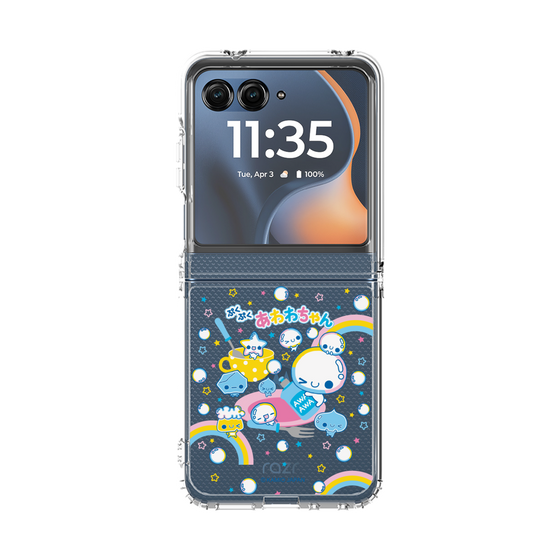 クリアケース［ ぷくぷくあわわちゃん - しゃぼんだま ］