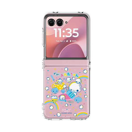 クリアケース［ ぷくぷくあわわちゃん - しゃぼんだま ］