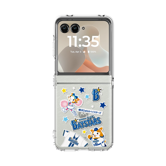 クリアケース［ 横浜DeNAベイスターズ - ステッカー ］