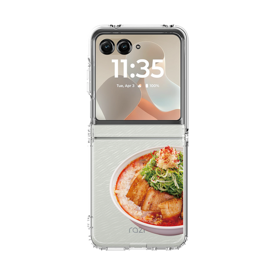 クリアケース［ 鯱輪 - 旨辛にんにくラーメン2 ］