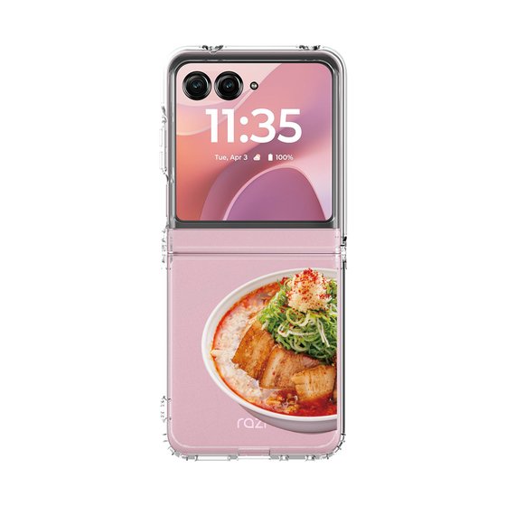 クリアケース［ 鯱輪 - 旨辛にんにくラーメン2 ］