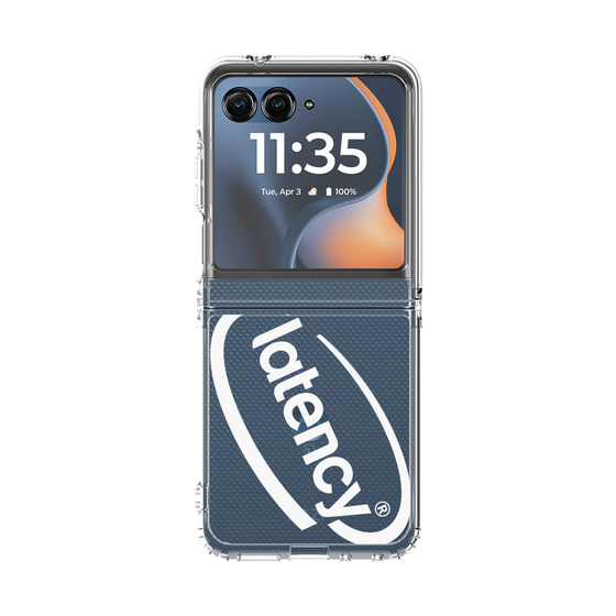 クリアケース［ LATENCY - Circle logo - Clear ］