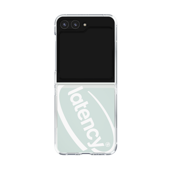 クリアケース［ LATENCY - Circle logo - Clear ］