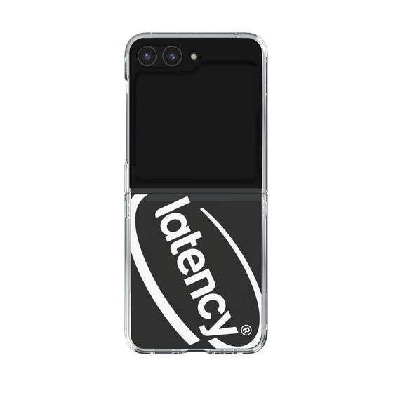 クリアケース［ LATENCY - Circle logo - Clear ］