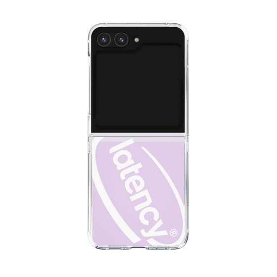 クリアケース［ LATENCY - Circle logo - Clear ］