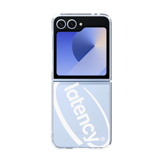 クリアケース［ LATENCY - Circle logo - Clear ］