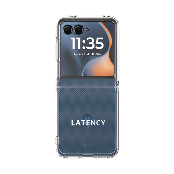 クリアケース［ LATENCY - Logotype - Clear ］