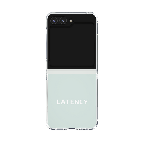 クリアケース［ LATENCY - Logotype - Clear ］