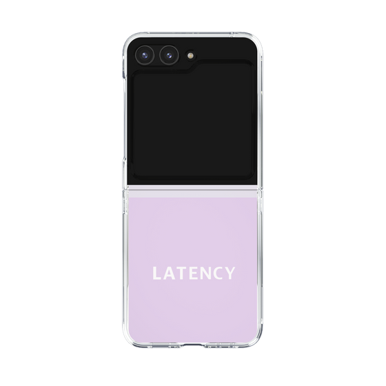 クリアケース［ LATENCY - Logotype - Clear ］