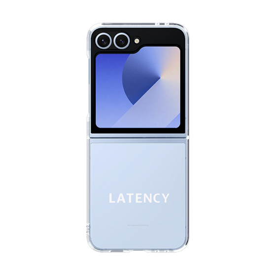 クリアケース［ LATENCY - Logotype - Clear ］