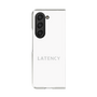 クリアケース［ LATENCY - Logotype - White ］