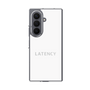 クリアケース［ LATENCY - Logotype - White ］