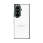 クリアケース［ LATENCY - Logotype - White ］