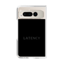 クリアケース［ LATENCY - Logotype - Black ］