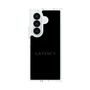 クリアケース［ LATENCY - Logotype - Black ］