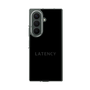 クリアケース［ LATENCY - Logotype - Black ］