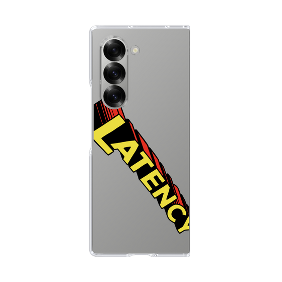 クリアケース［ LATENCY - Rock logo - Clear ］