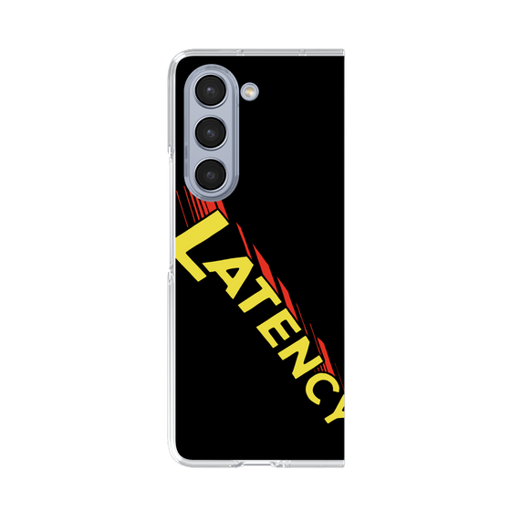 クリアケース［ LATENCY - Rock logo - Black ］