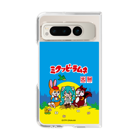 クリアケース［ 初音ミク×クッピーラムネ - パッケージ ］