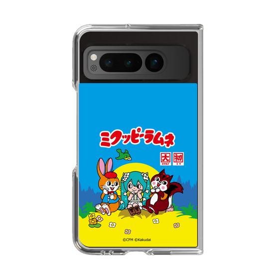 クリアケース［ 初音ミク×クッピーラムネ - パッケージ ］