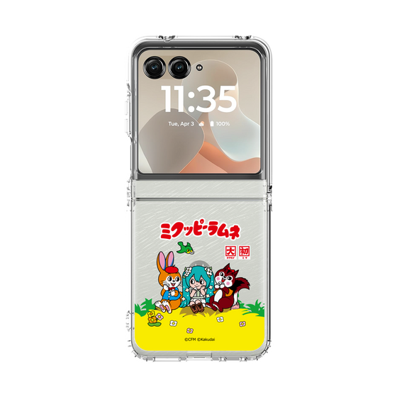 クリアケース［ 初音ミク×クッピーラムネ - パッケージ - クリア ］