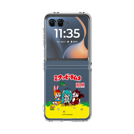 クリアケース［ 初音ミク×クッピーラムネ - パッケージ - クリア ］