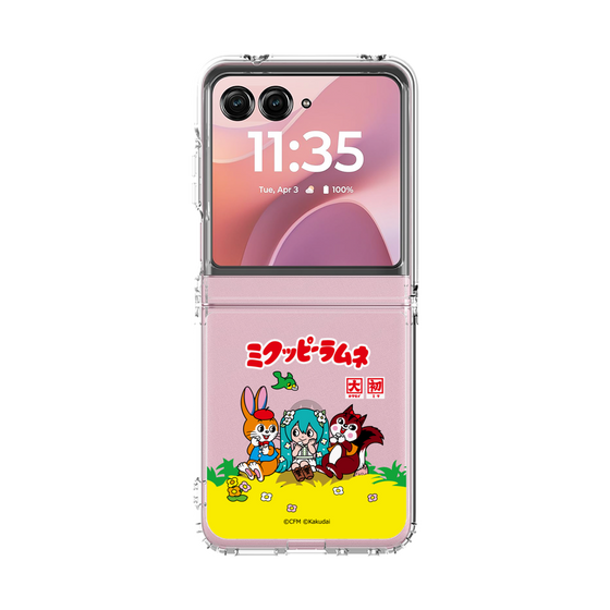 クリアケース［ 初音ミク×クッピーラムネ - パッケージ - クリア ］