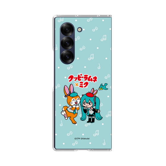 クリアケース［ 初音ミク×クッピーラムネ - 初音ミク×クッピー - デフォルメイラスト ］