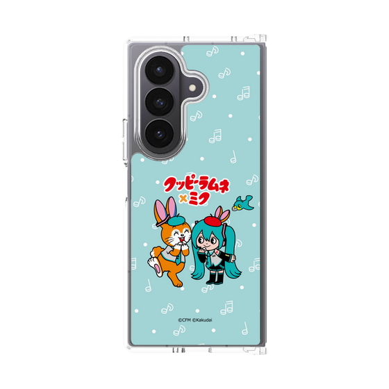 クリアケース［ 初音ミク×クッピーラムネ - 初音ミク×クッピー - デフォルメイラスト ］