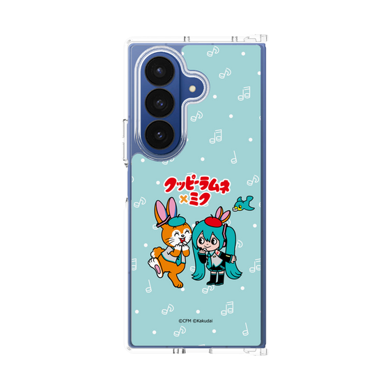 クリアケース［ 初音ミク×クッピーラムネ - 初音ミク×クッピー - デフォルメイラスト ］