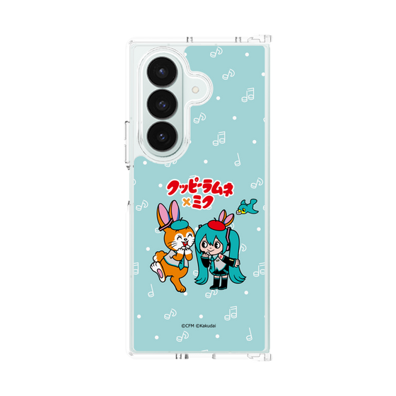 クリアケース［ 初音ミク×クッピーラムネ - 初音ミク×クッピー - デフォルメイラスト ］