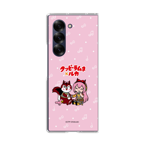 クリアケース［ 初音ミク×クッピーラムネ - 巡音ルカ×ラム - デフォルメイラスト ］